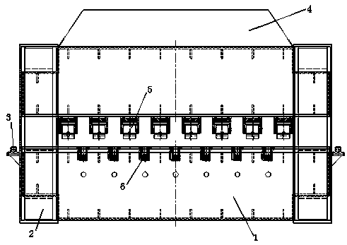 S-shaped steel positioning and shaping device