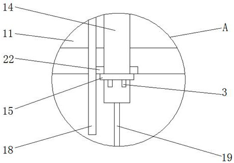 Air floatation hanging type gravity unloading device for space deployable mechanism