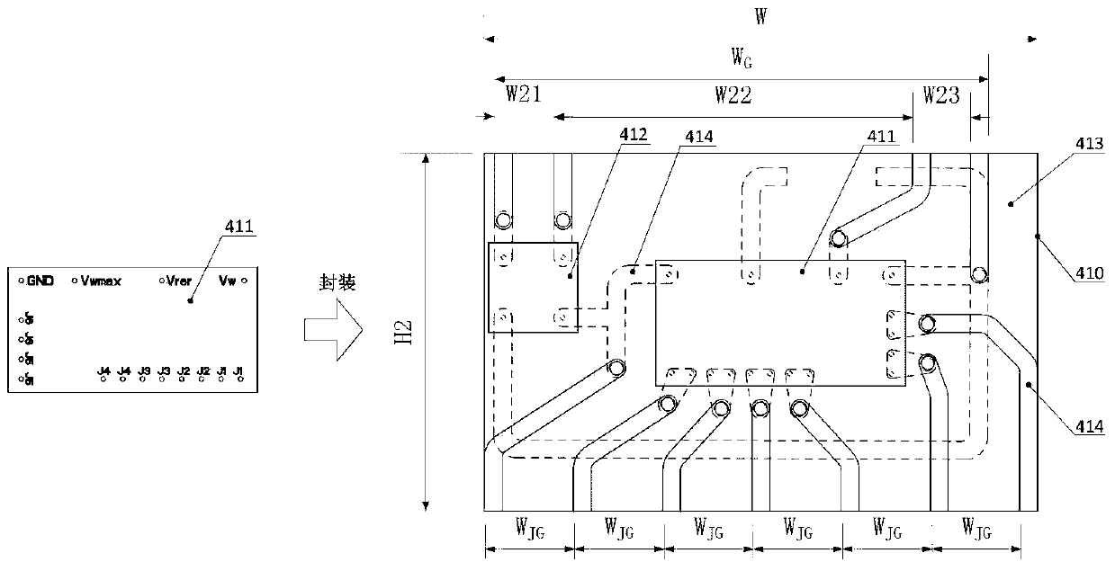 LED (light emitting diode) driving power supply large chip