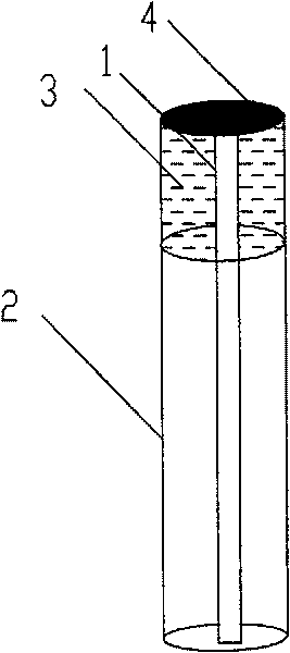 Construction method for underground grounded screen