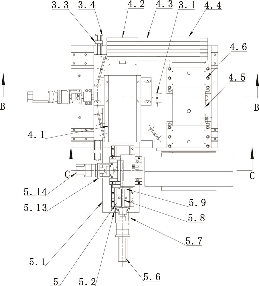 Rotatable static pressure double-grinding-wheel device