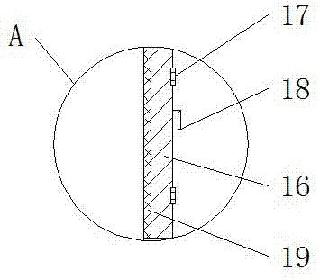 Stone processing and dust-removal device