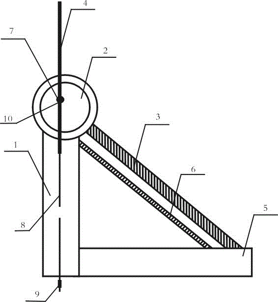 Novel solar water heater with lightning arrester