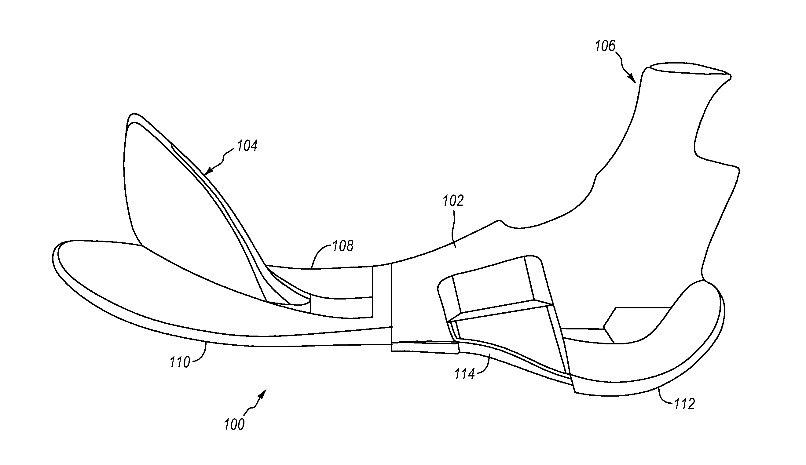 Injection molded saddle with cover