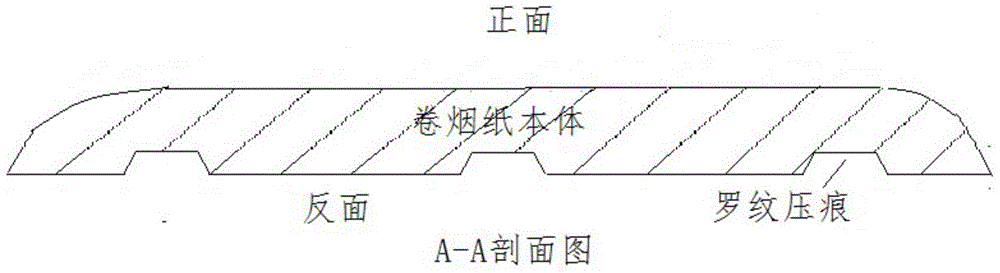 Cigarette paper added with colorful fibers and production method of cigarette paper