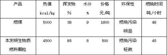 Biomass fuel particle and preparation method thereof