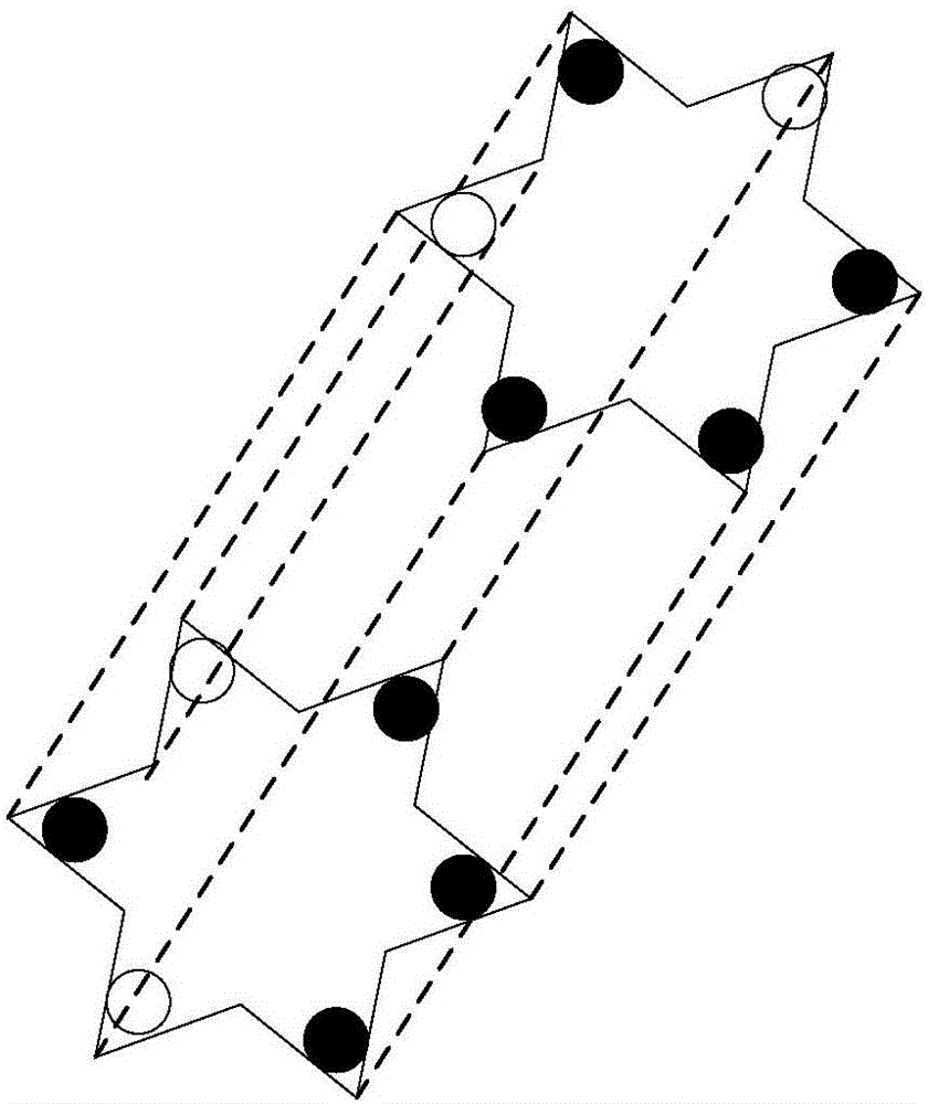 Gait planning method for improving walking stability of hexapod robot