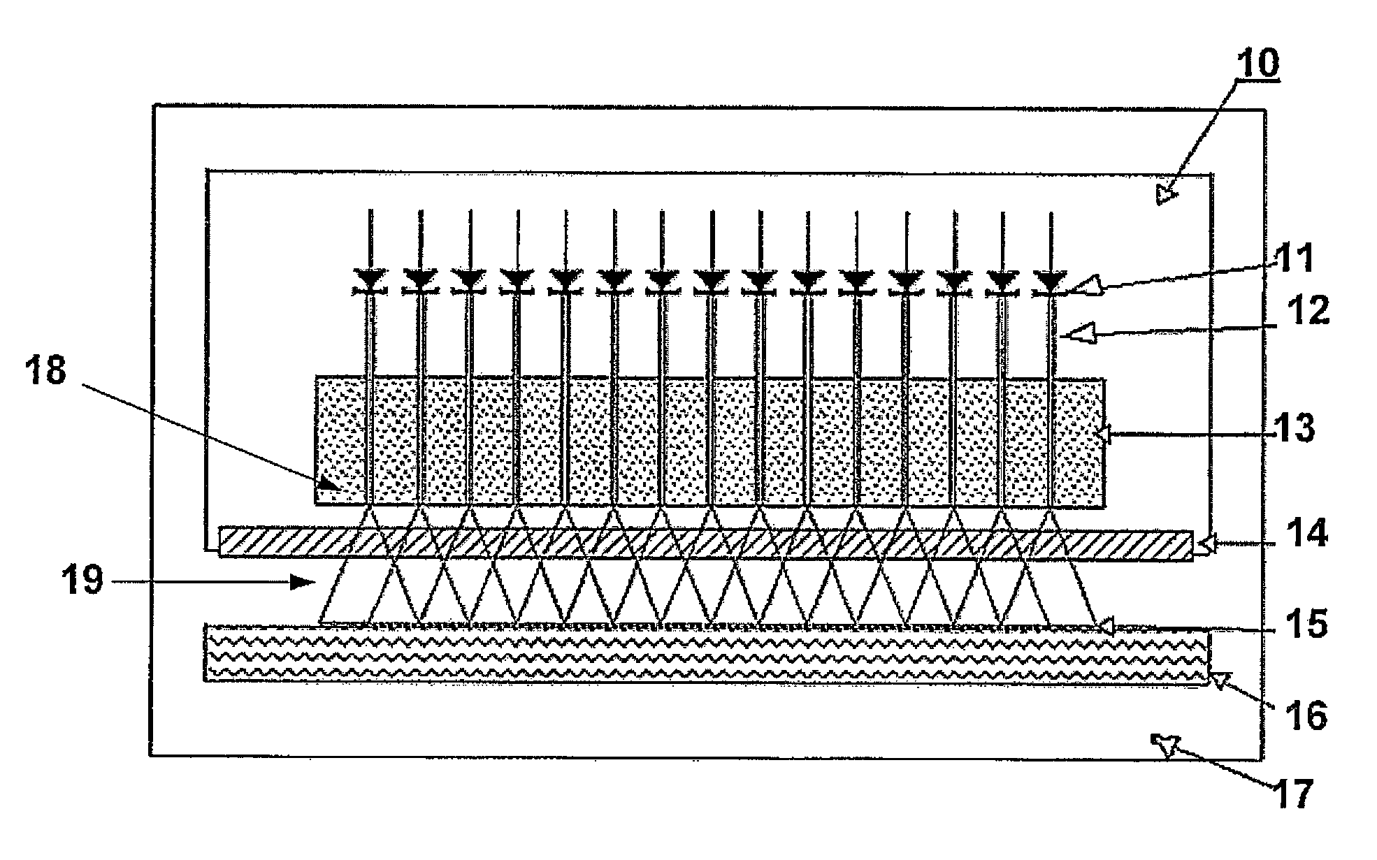 Laser Diode Array with Fiber Optic Terminaton for Surface Treatment of Materials