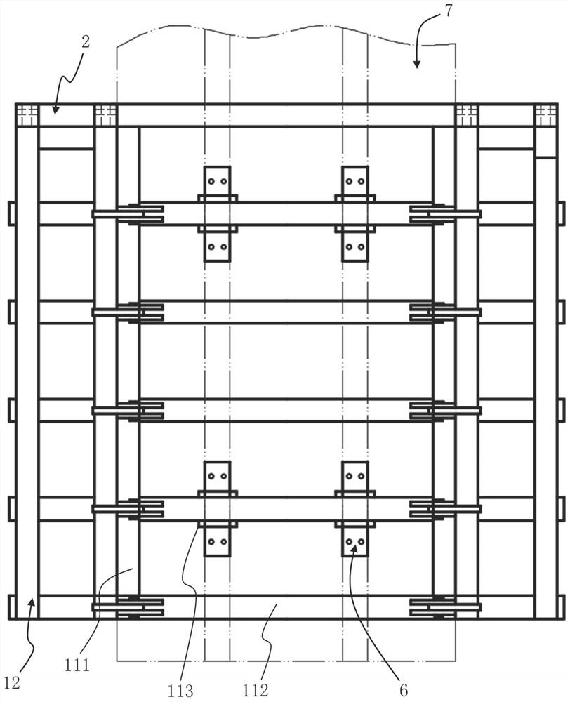 Box culvert handling auxiliary support