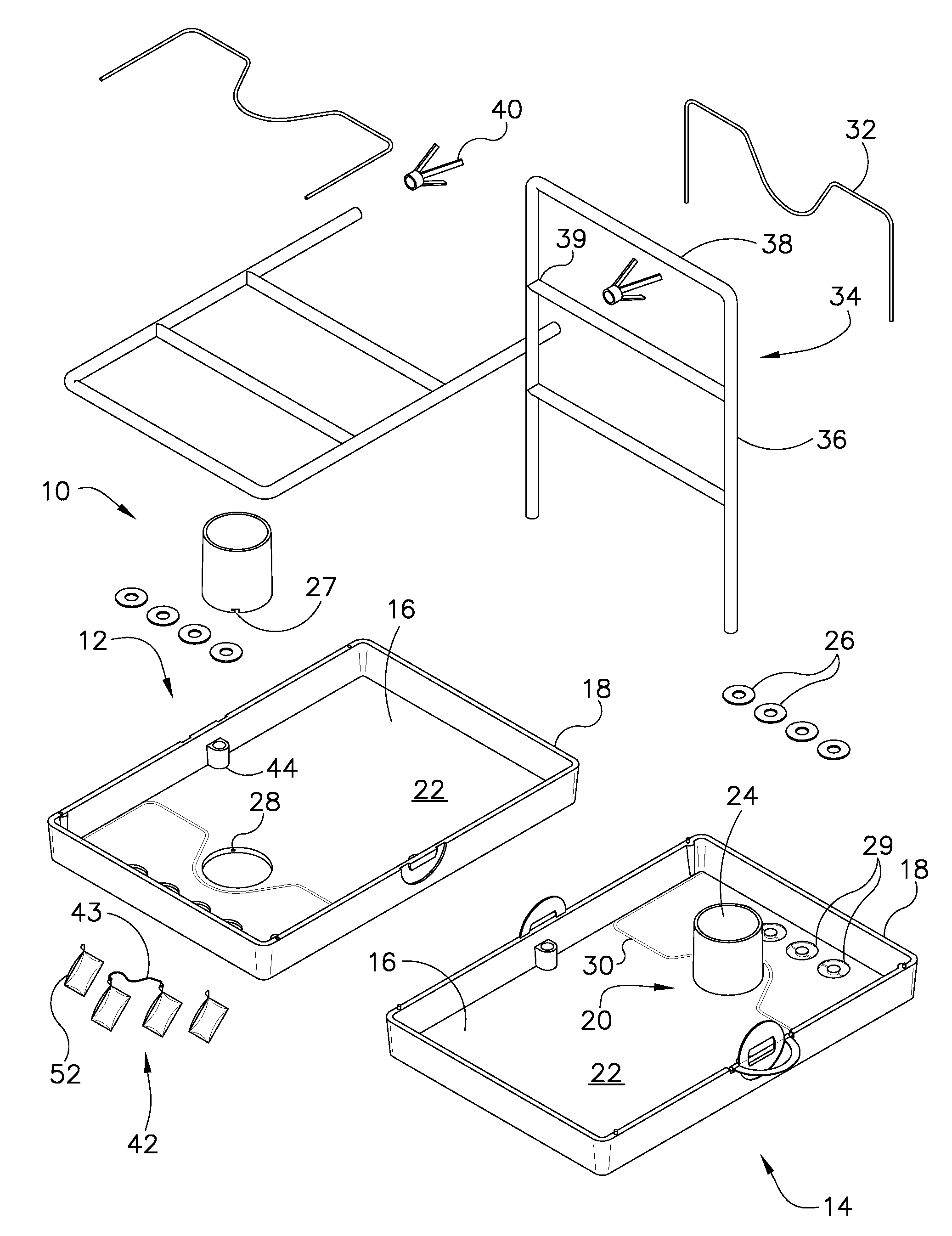 Three-in-one game system