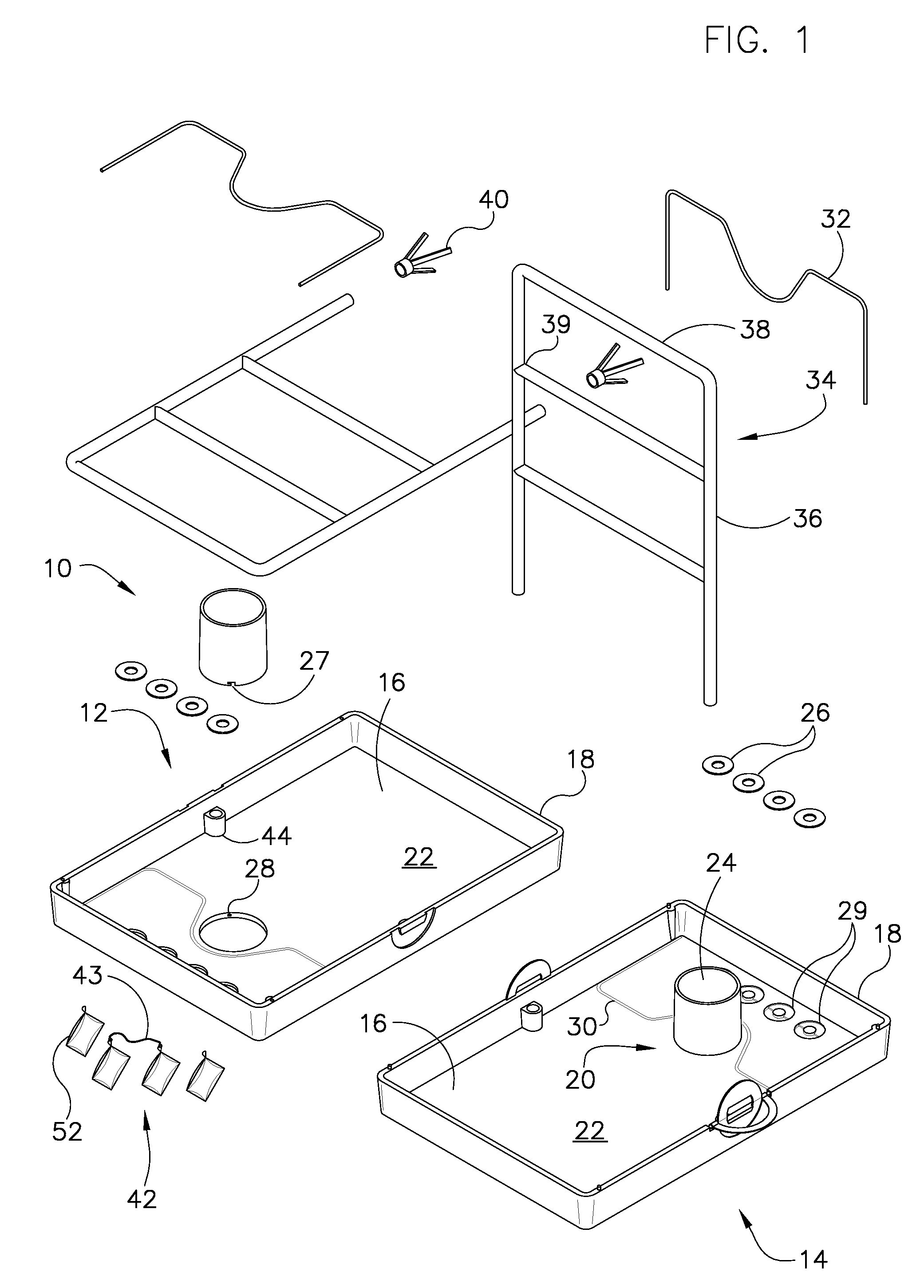 Three-in-one game system