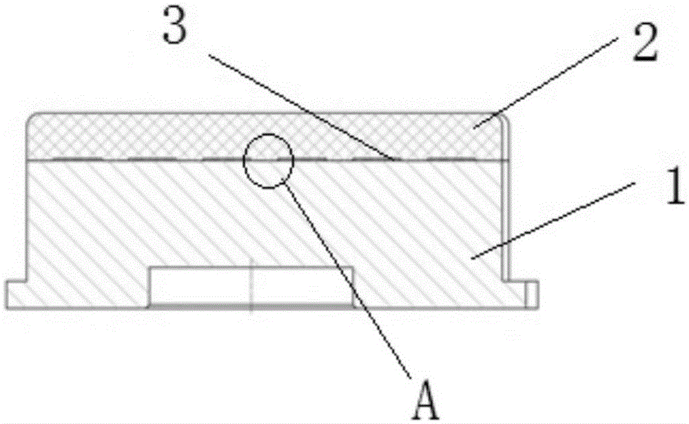 Water lubrication composite thrust bearing of nuclear main pump