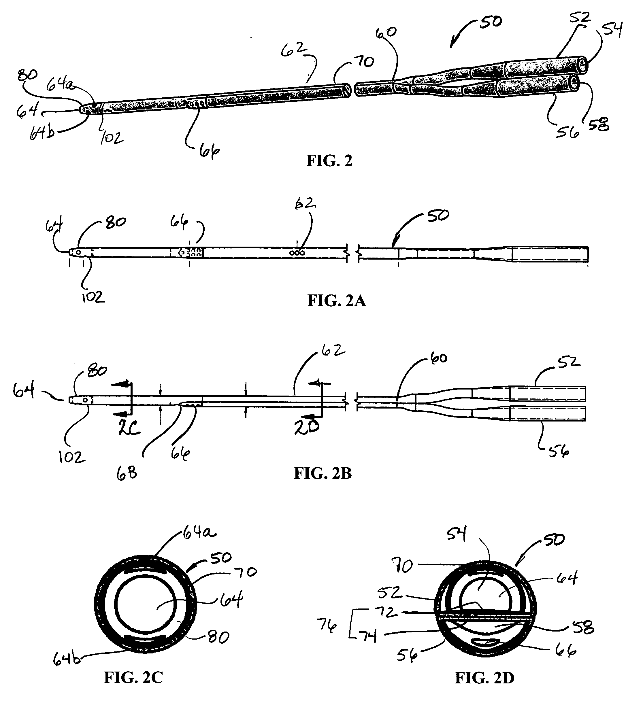 Single expandable double lumen cannula assembly for veno-venous ECMO