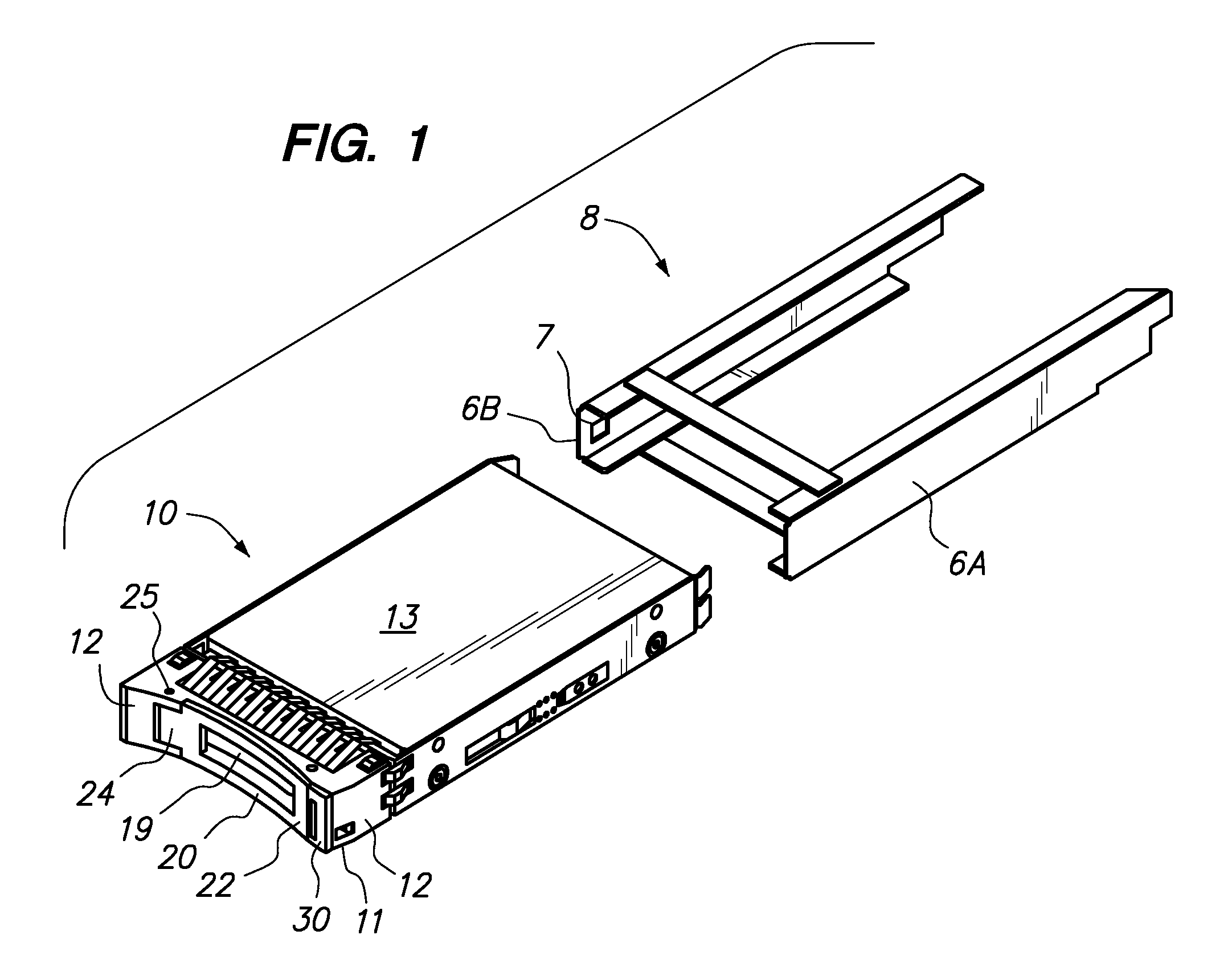 Hard disk drive carrier latch apparatus