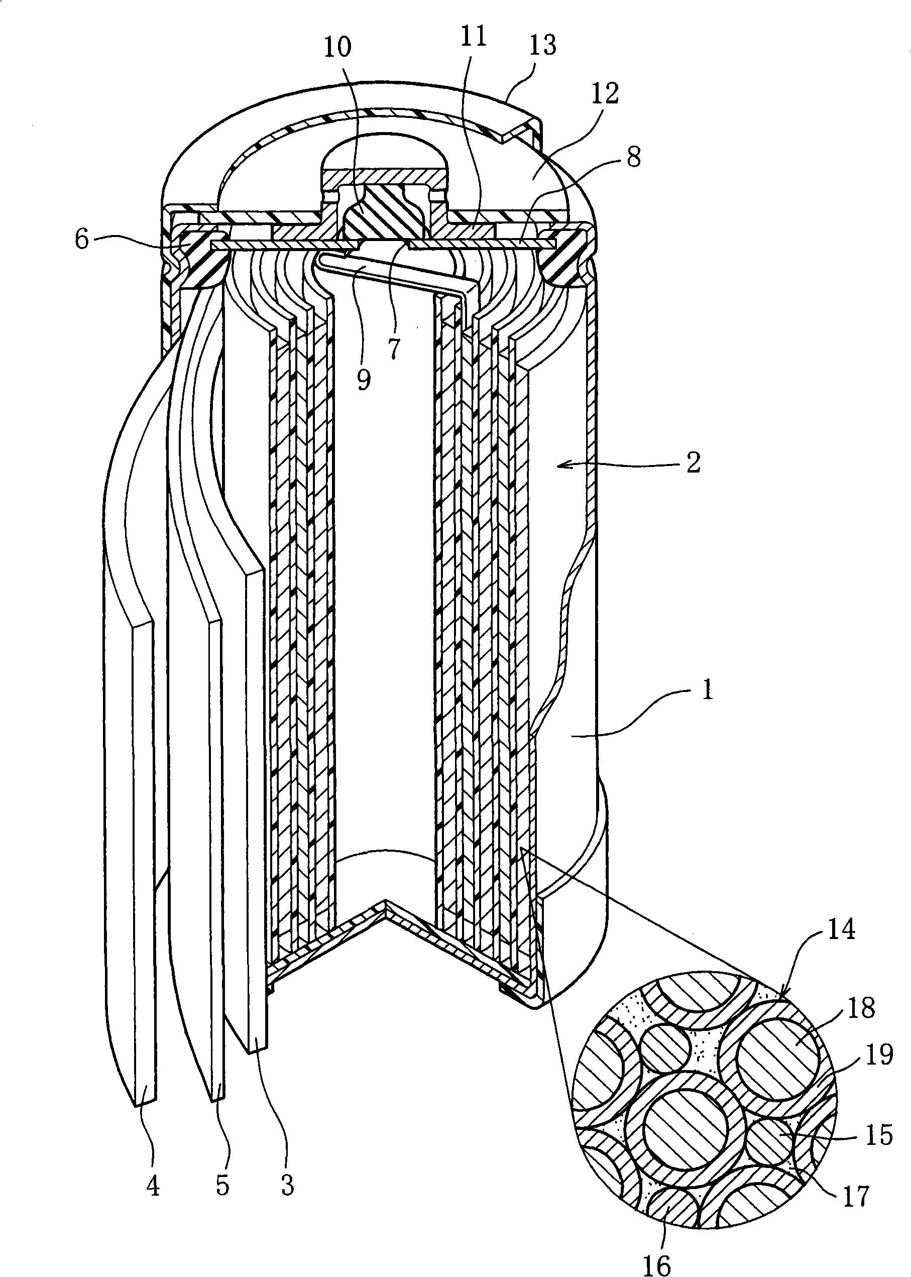 Nickel-metal hydride battery