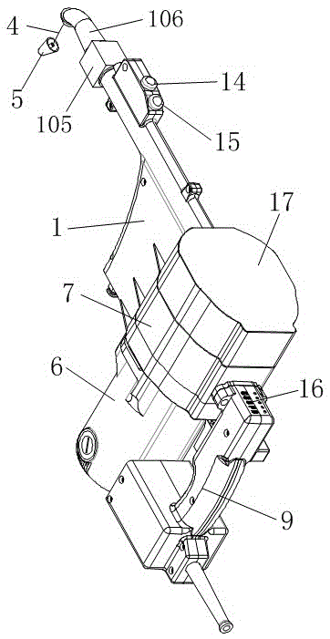 Improved automatic needle threader