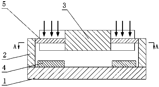 Silicon micro two-dimension acceleration sensor based on self-resonant technology