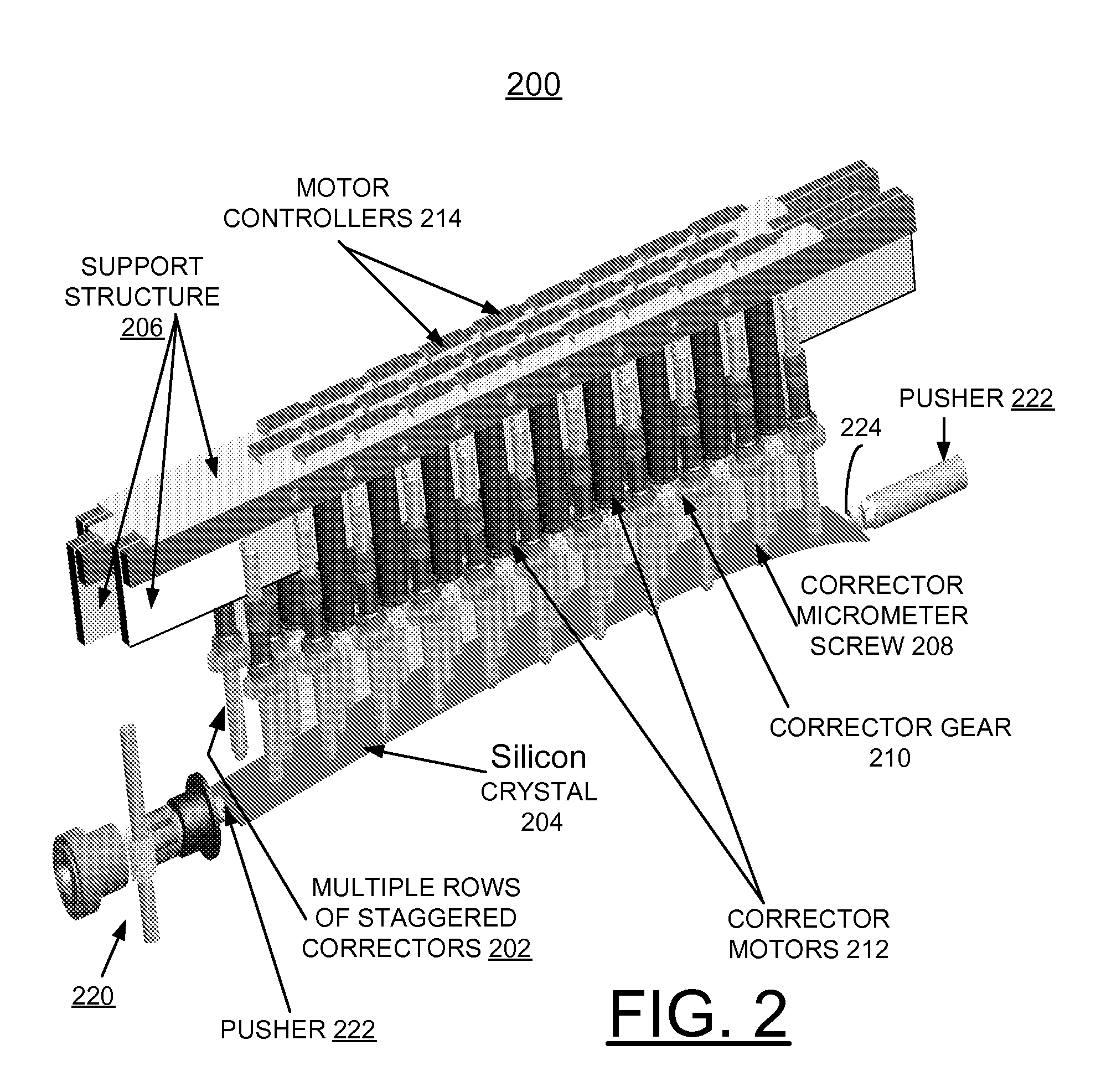 High-resolution, active-optic x-ray fluorescence analyzer