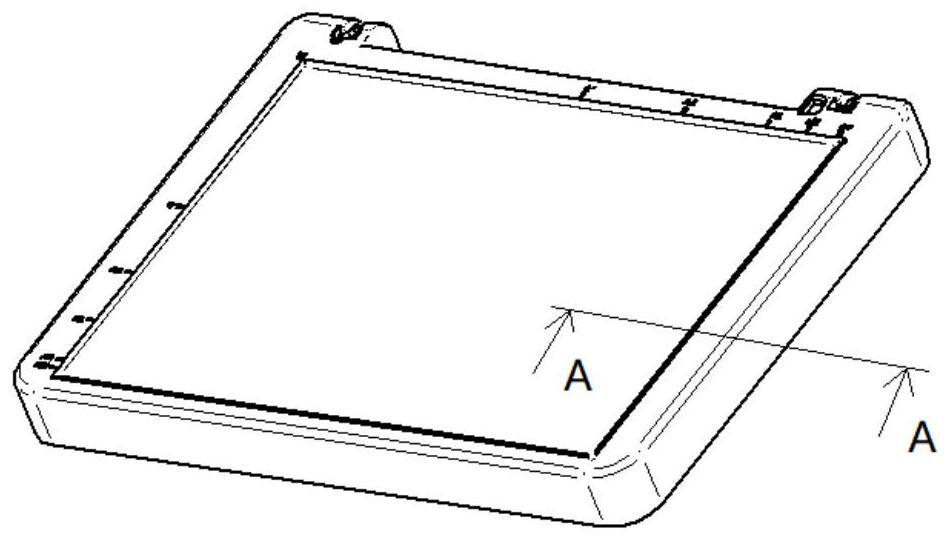 Scanner rib structure, scanner, multifunction machine