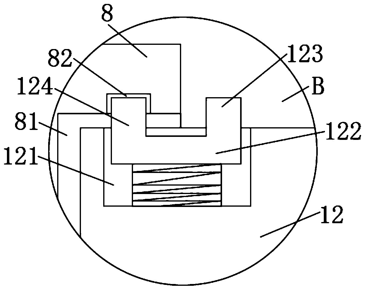 A waste heat recovery device in enameled wire production