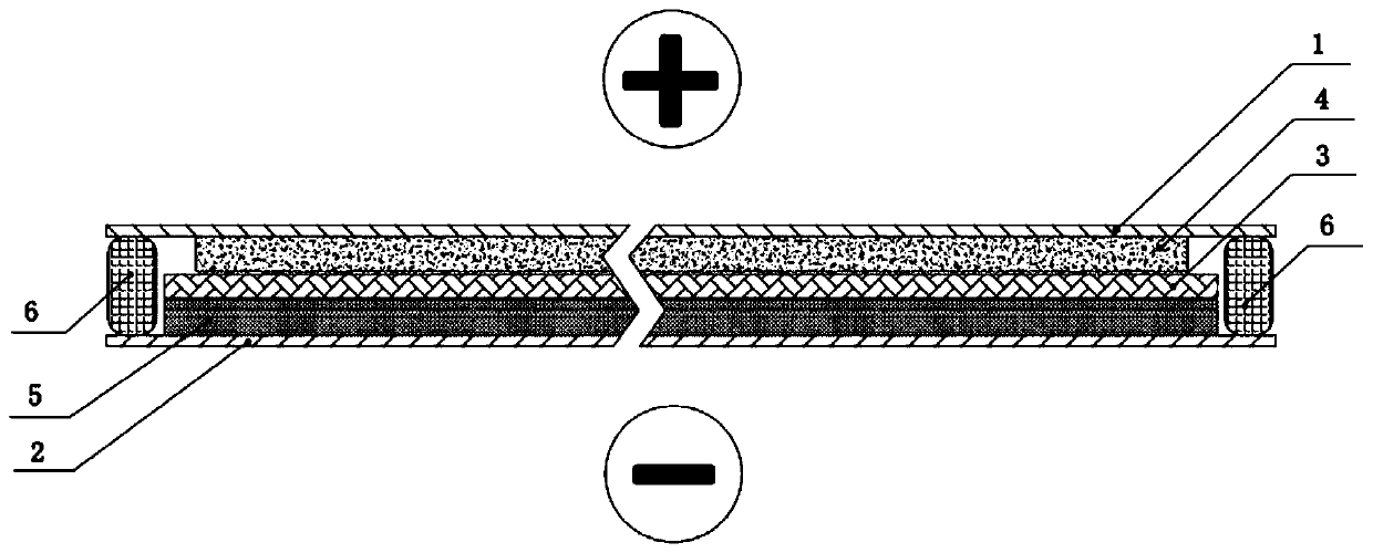 Stack type lithium ion battery and lithium ion battery pack