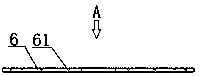 An oil circuit circulation structure of an intermediate shaft brake