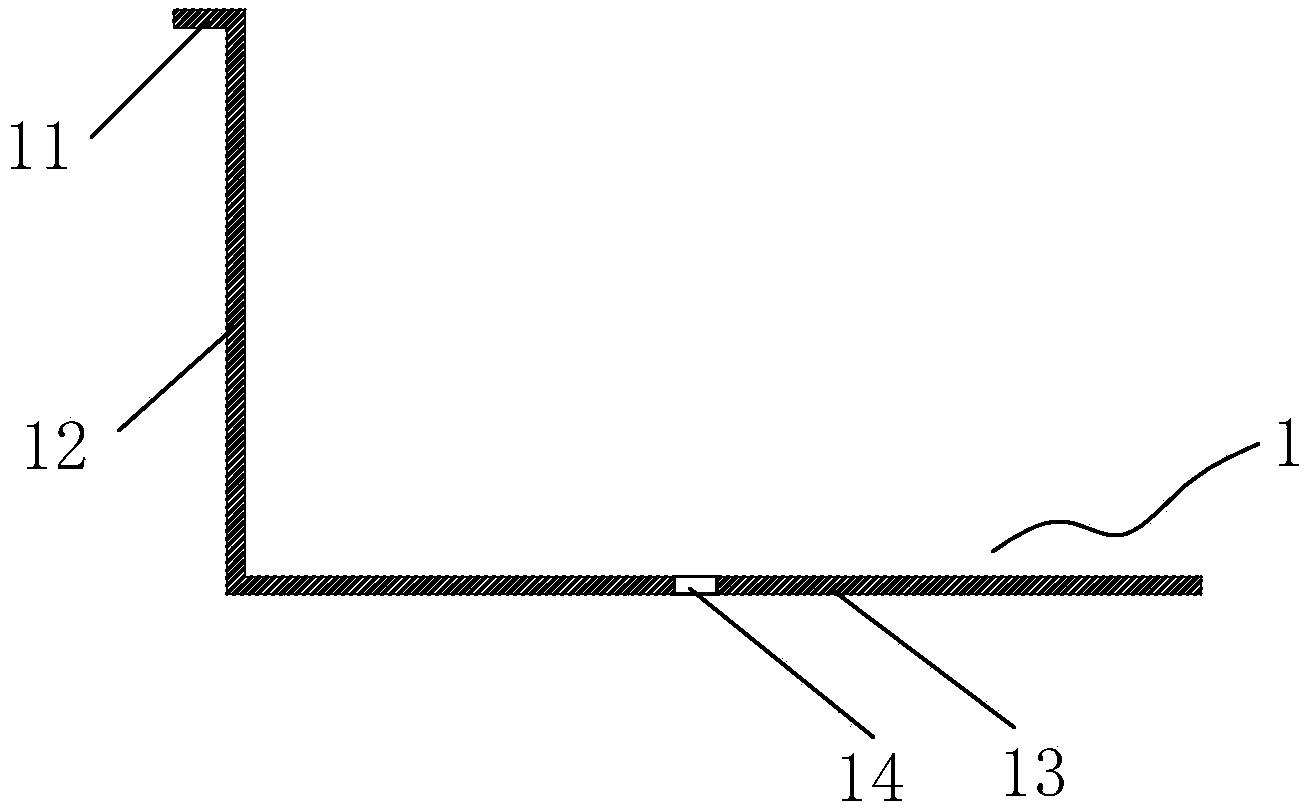 Construction ruler and construction method for recycling mortar and calibrating plaster layer construction datum