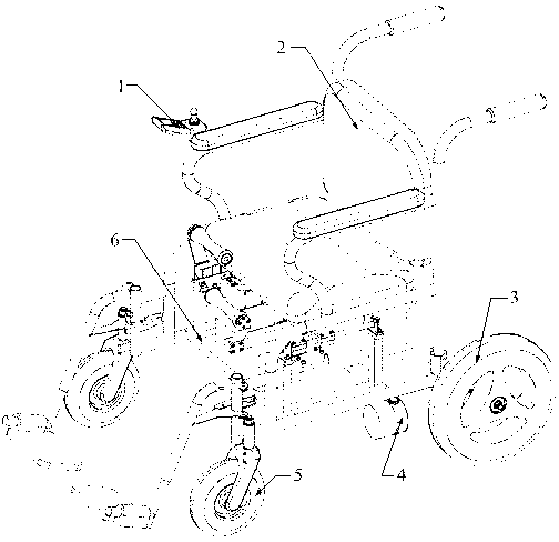 Rehabilitation wheelchair