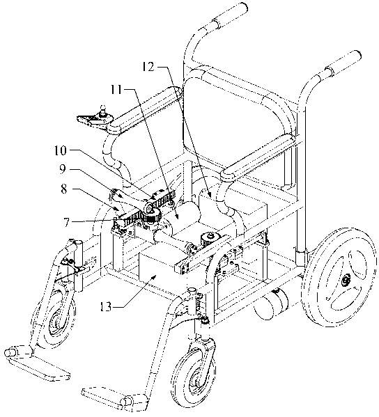 Rehabilitation wheelchair