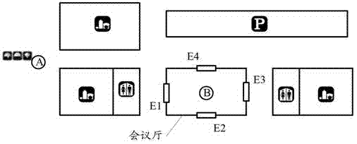 Live action navigation method and live action navigation device