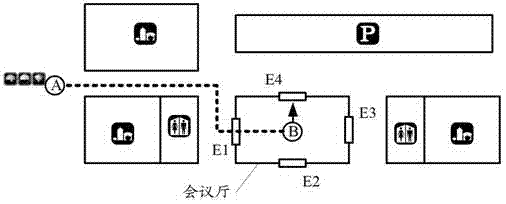 Live action navigation method and live action navigation device