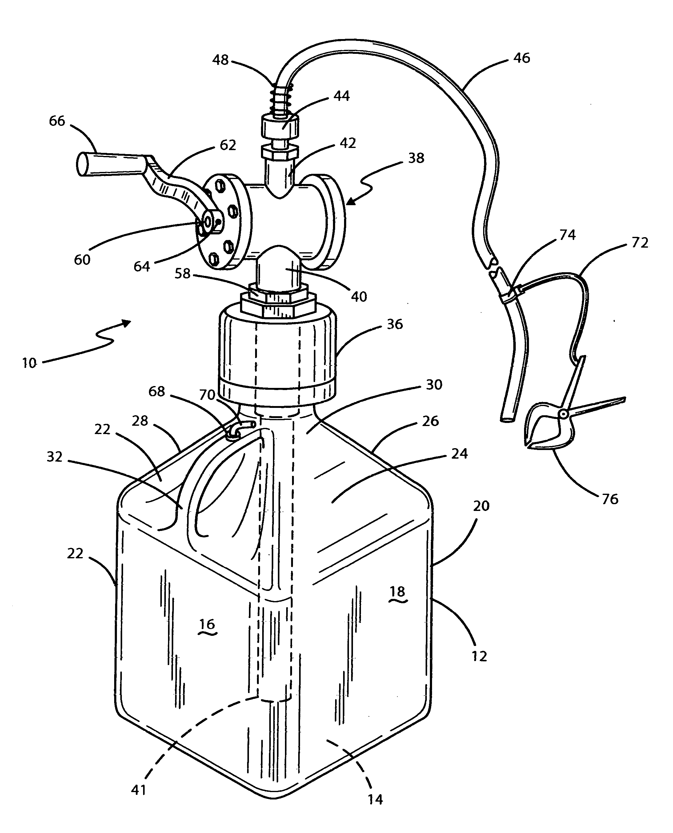 Fluid transfer system