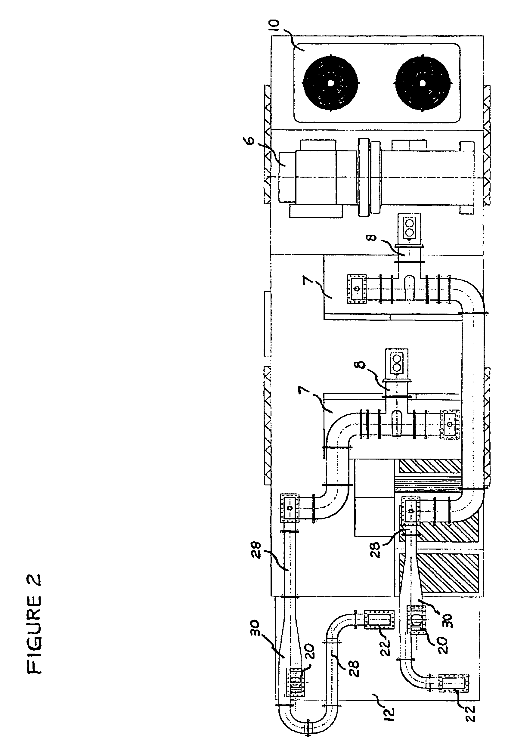 Continuous method and apparatus for microwave-based dryer