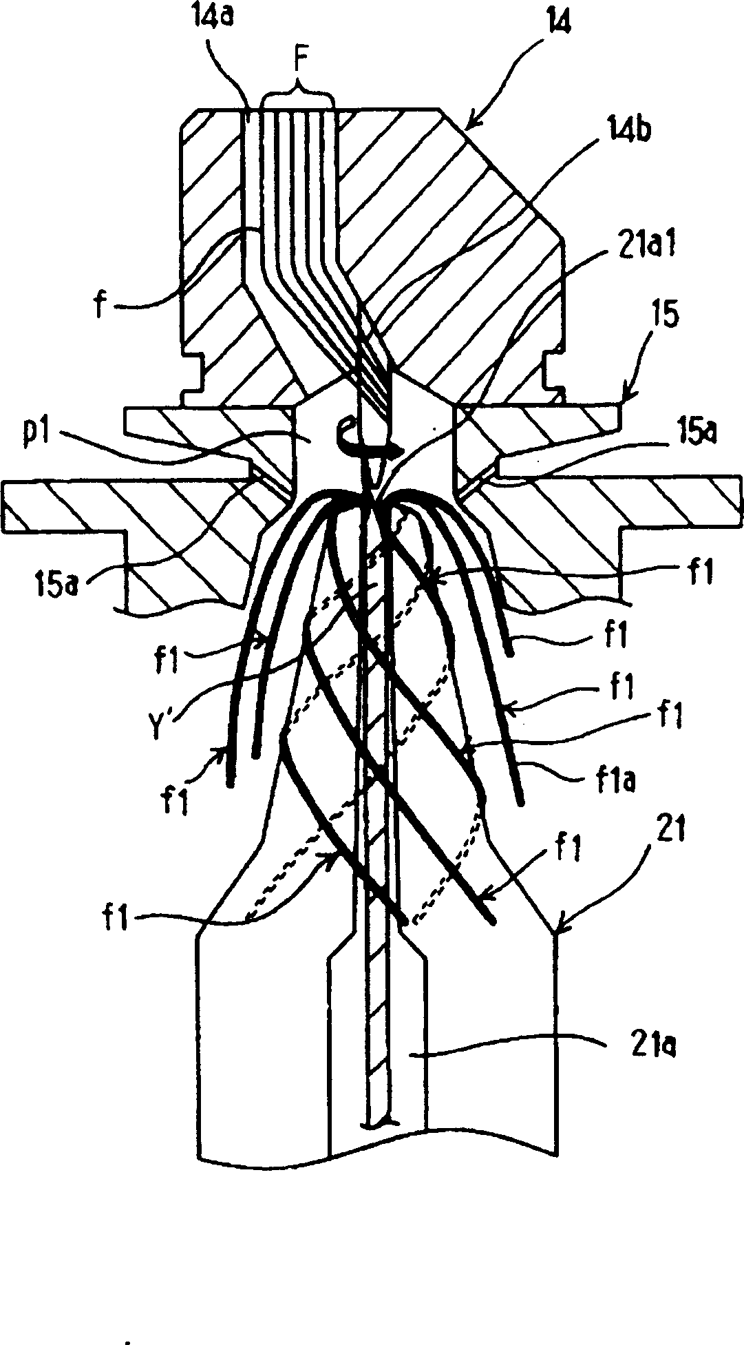 Spinning device