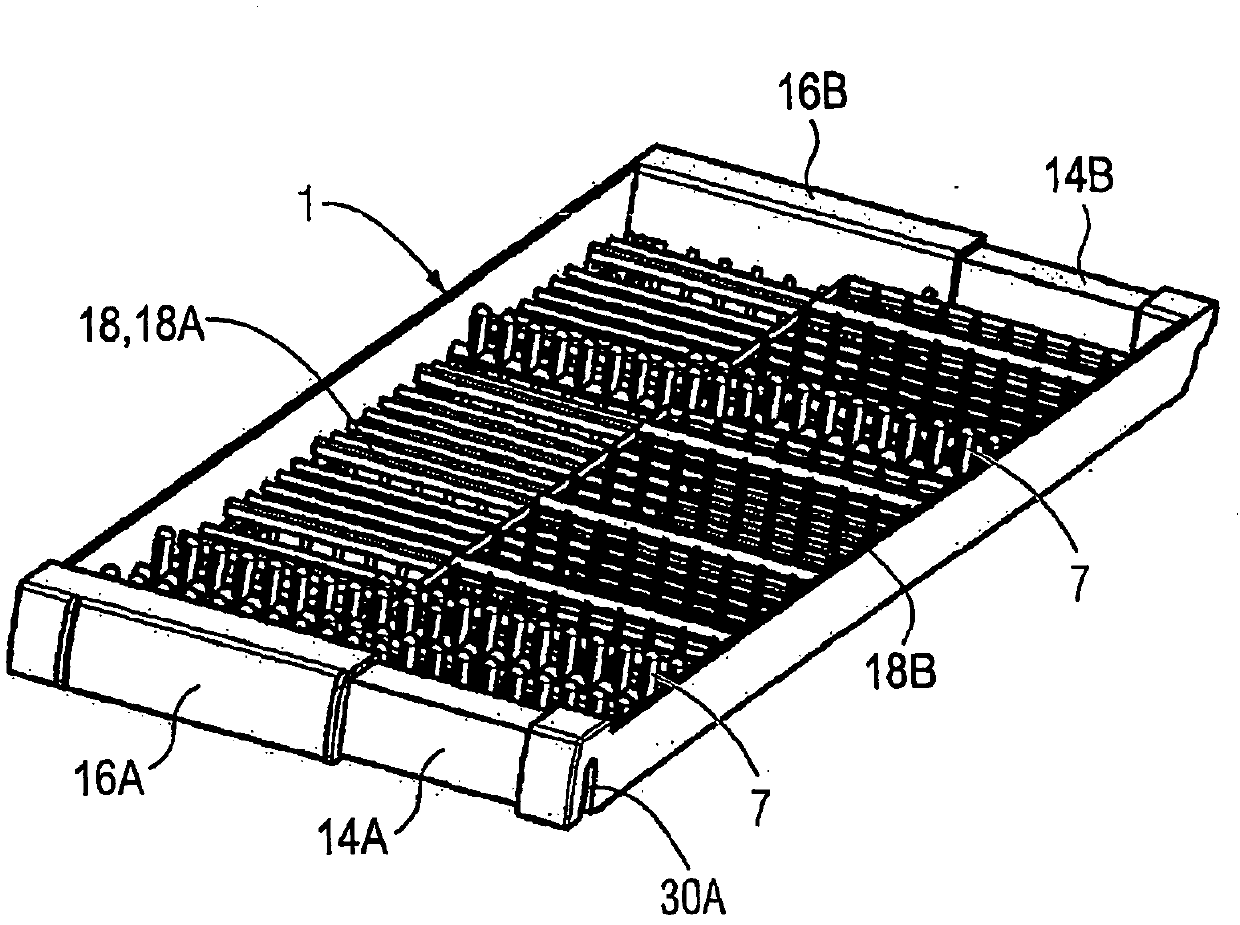 Silverware container, especially silverware tray and/or silverware basket, as well as dishwasher with such a silverware container