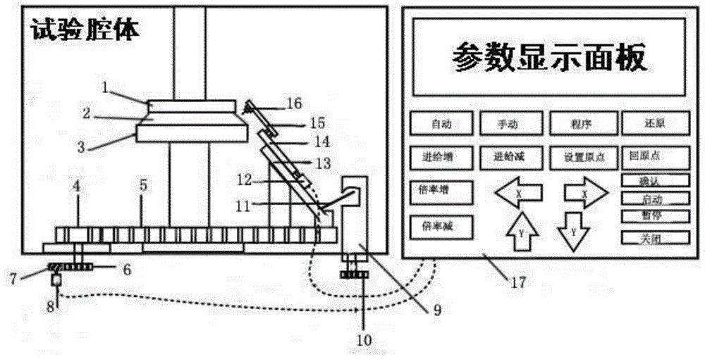 Vacuum insulator surface charge three-dimensional measurement apparatus