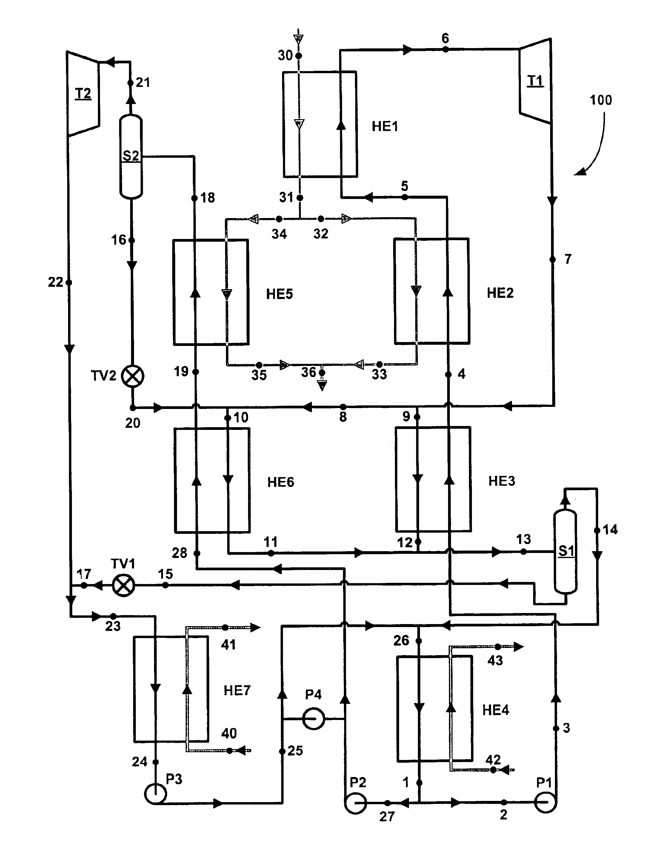 Dual pressure geothermal system