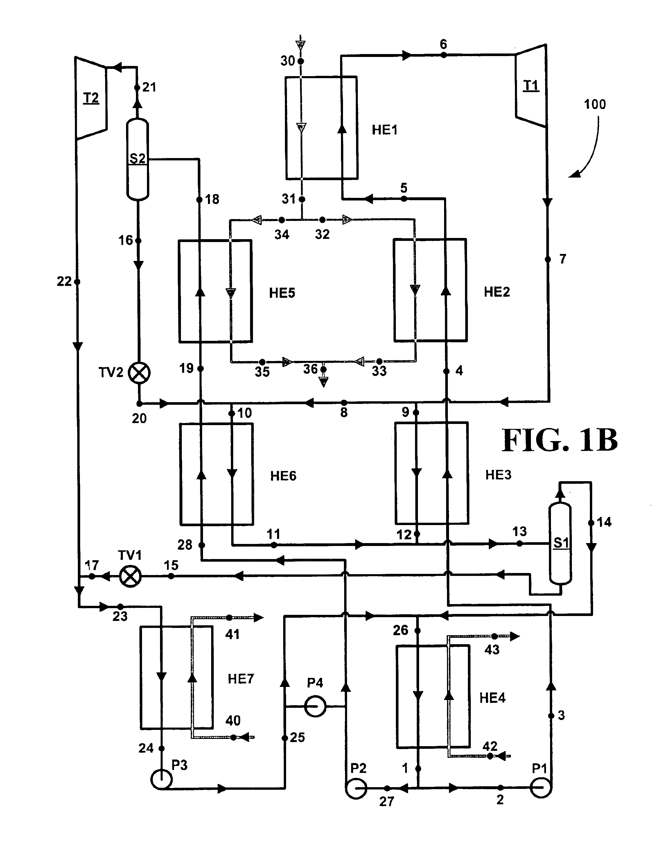 Dual pressure geothermal system