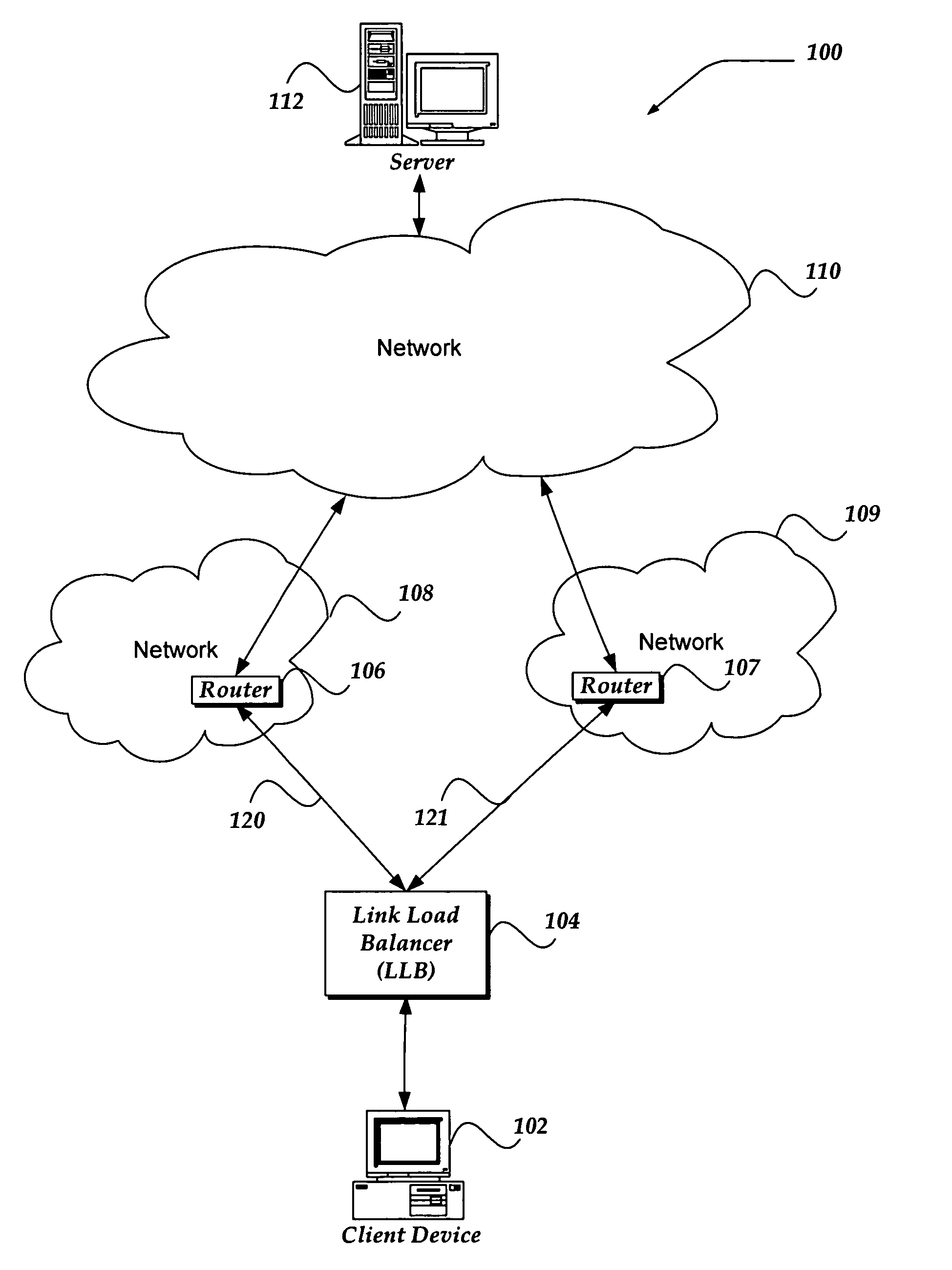 Employing rate shaping class capacities and metrics to balance connections