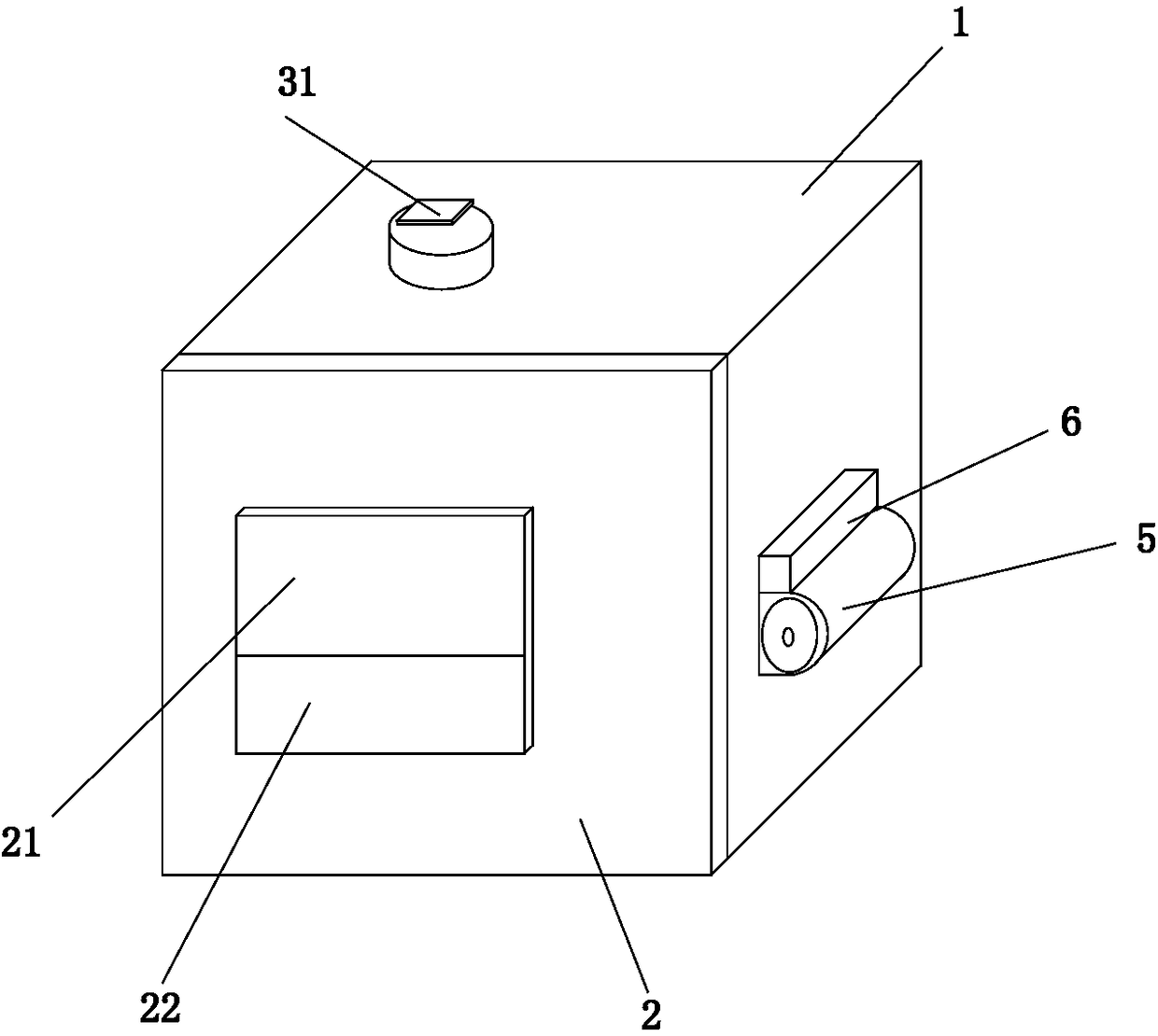 High-voltage switch device