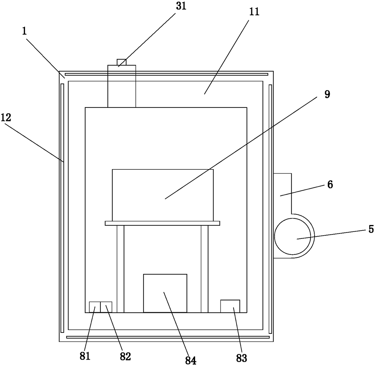 High-voltage switch device