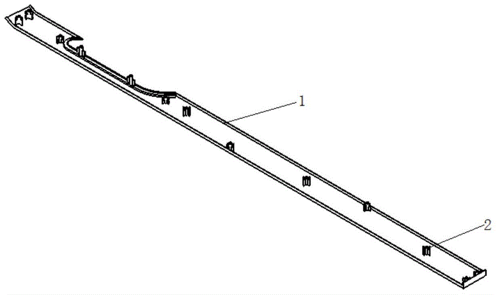 Preparation method of carbon fiber trim strip for automobile