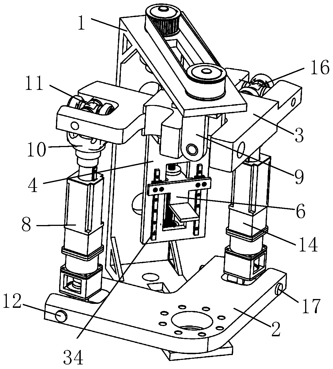 Planet vehicle stabilizing platform