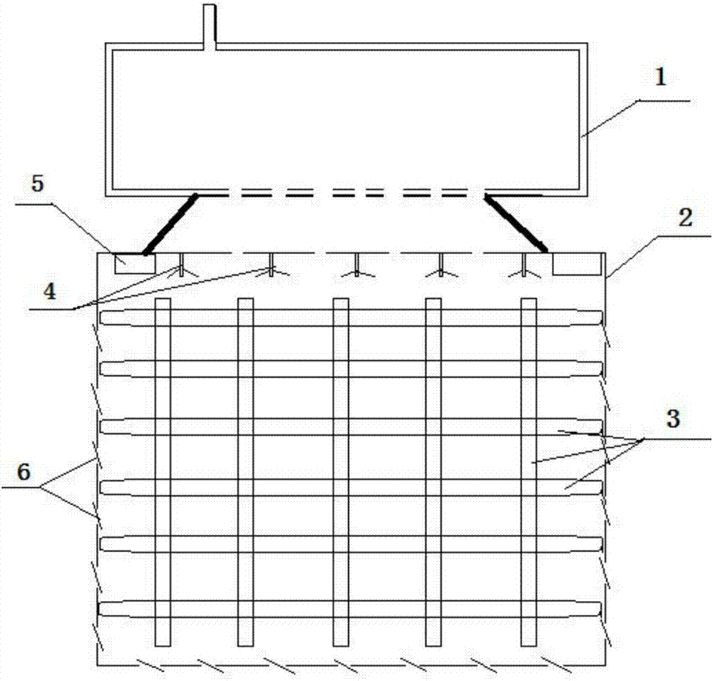 High-temperature-resistant and corrosion-resistant washable industrial dust removal device