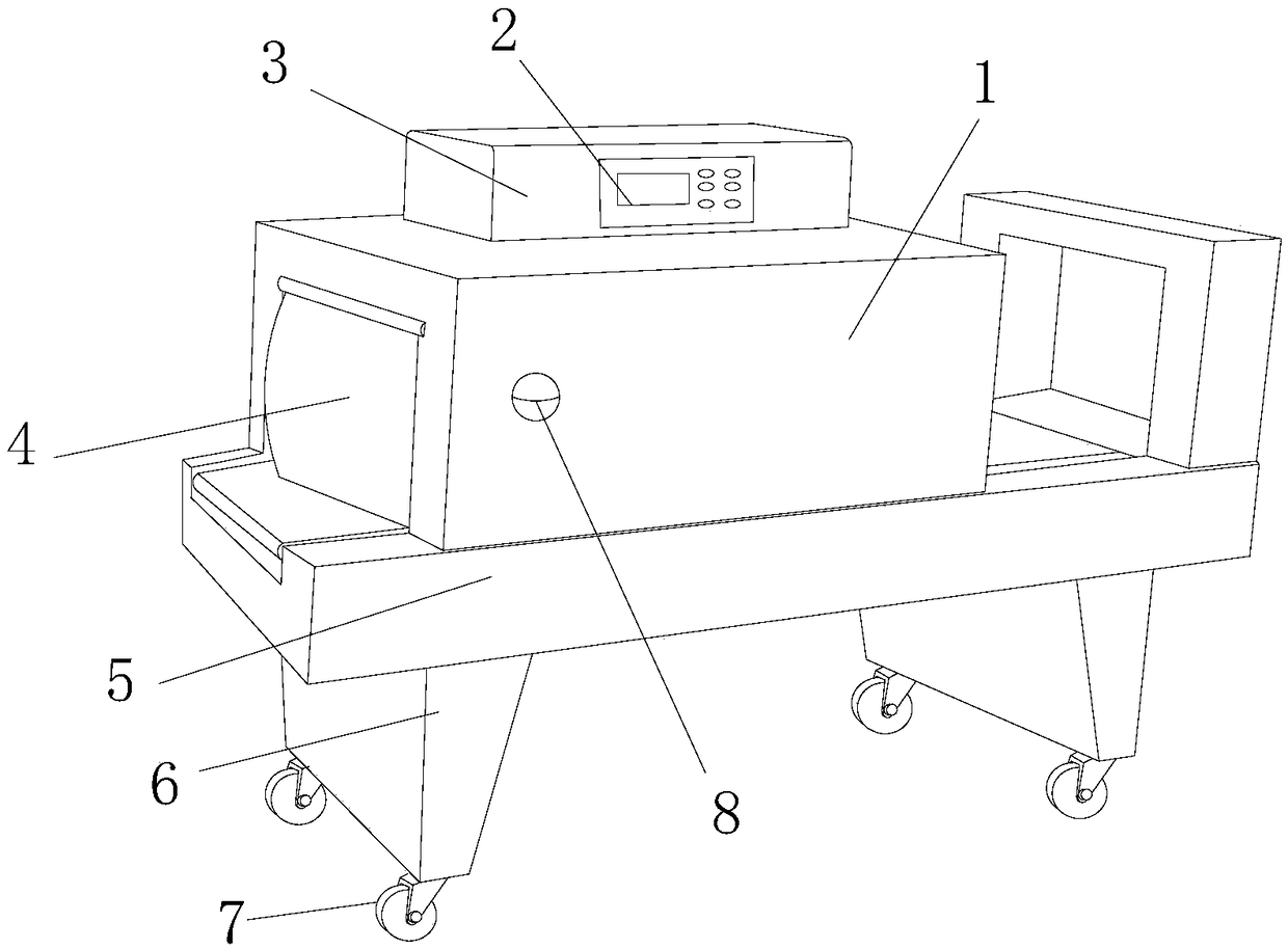 Automatic hair-mounting device for paint brush head