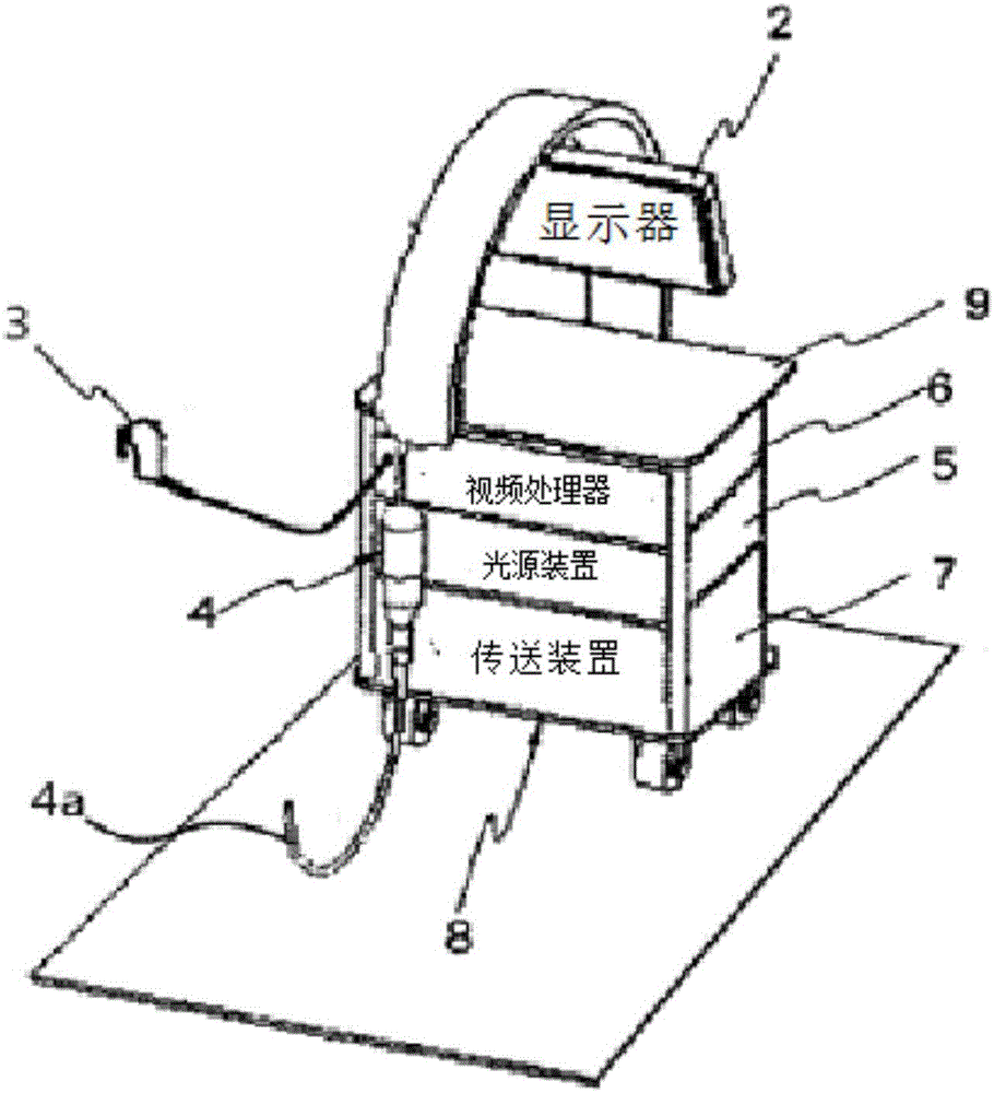 System and method for managing endoscopic scope