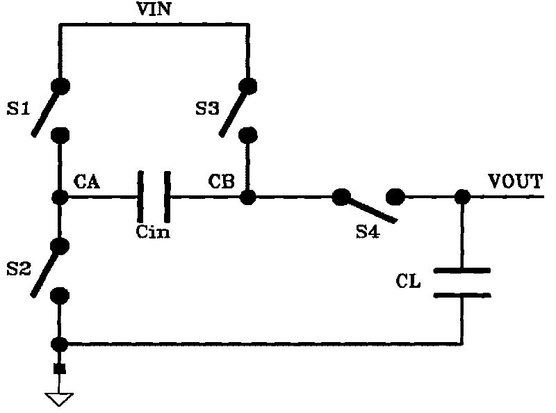 Low ripple wave boosting type charge pump