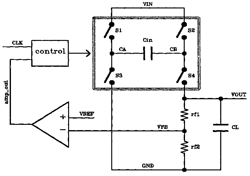 Low ripple wave boosting type charge pump