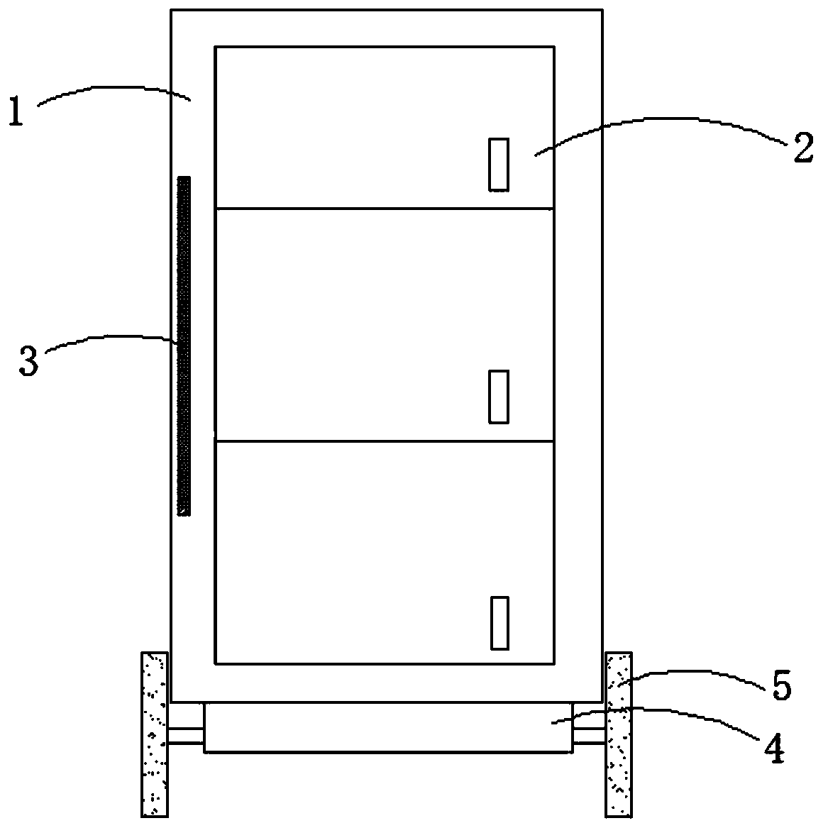 Indoor transportation robot for medical consumables