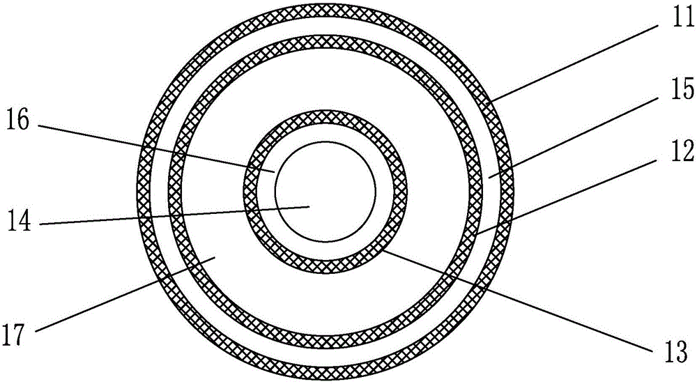 A heat pipe of an instant water faucet